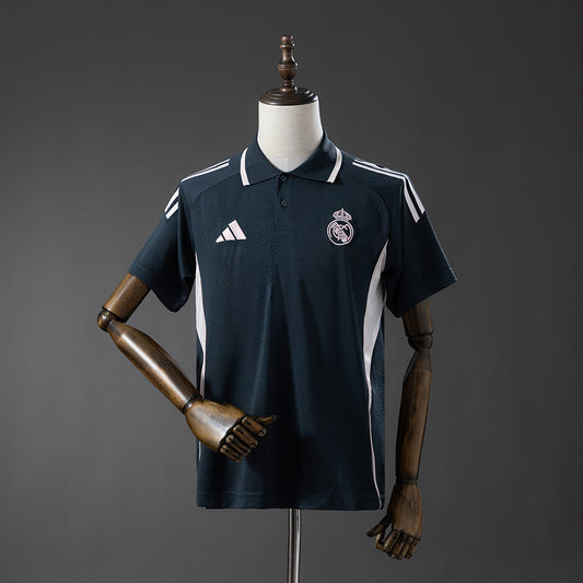 Real Madrid 25/26 Polo Jersey - Black