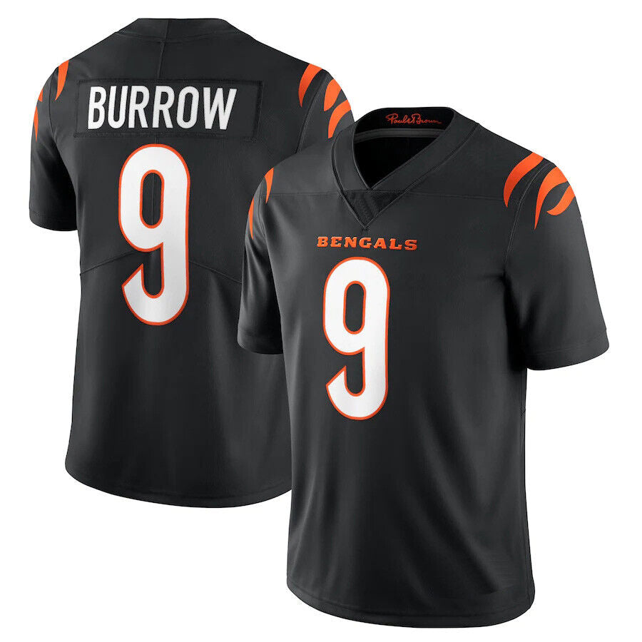 Joe Burrow Cincinnati Bengals Jersey - Black