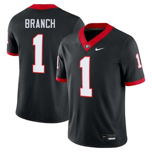 Zachariah Branch Georgia Bulldogs Jersey - Black