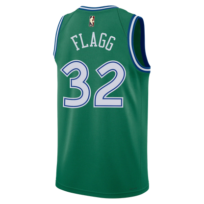 Cooper Flagg Dallas Mavericks Unisex Swingman Jersey - Hardwood Classic - Green