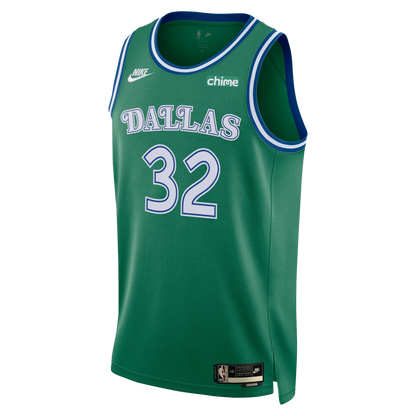 Cooper Flagg Dallas Mavericks Unisex Swingman Jersey - Hardwood Classic - Green