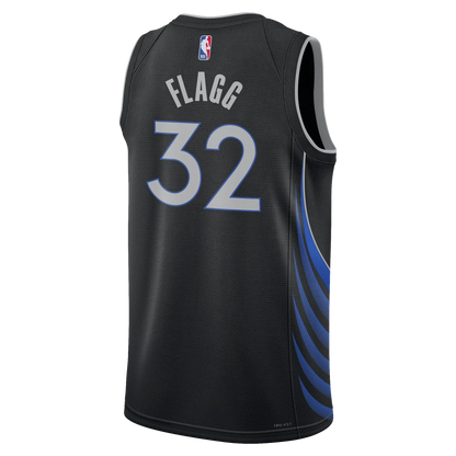 Cooper Flagg Dallas Mavericks Unisex Swingman Jersey - City Edition - Black
