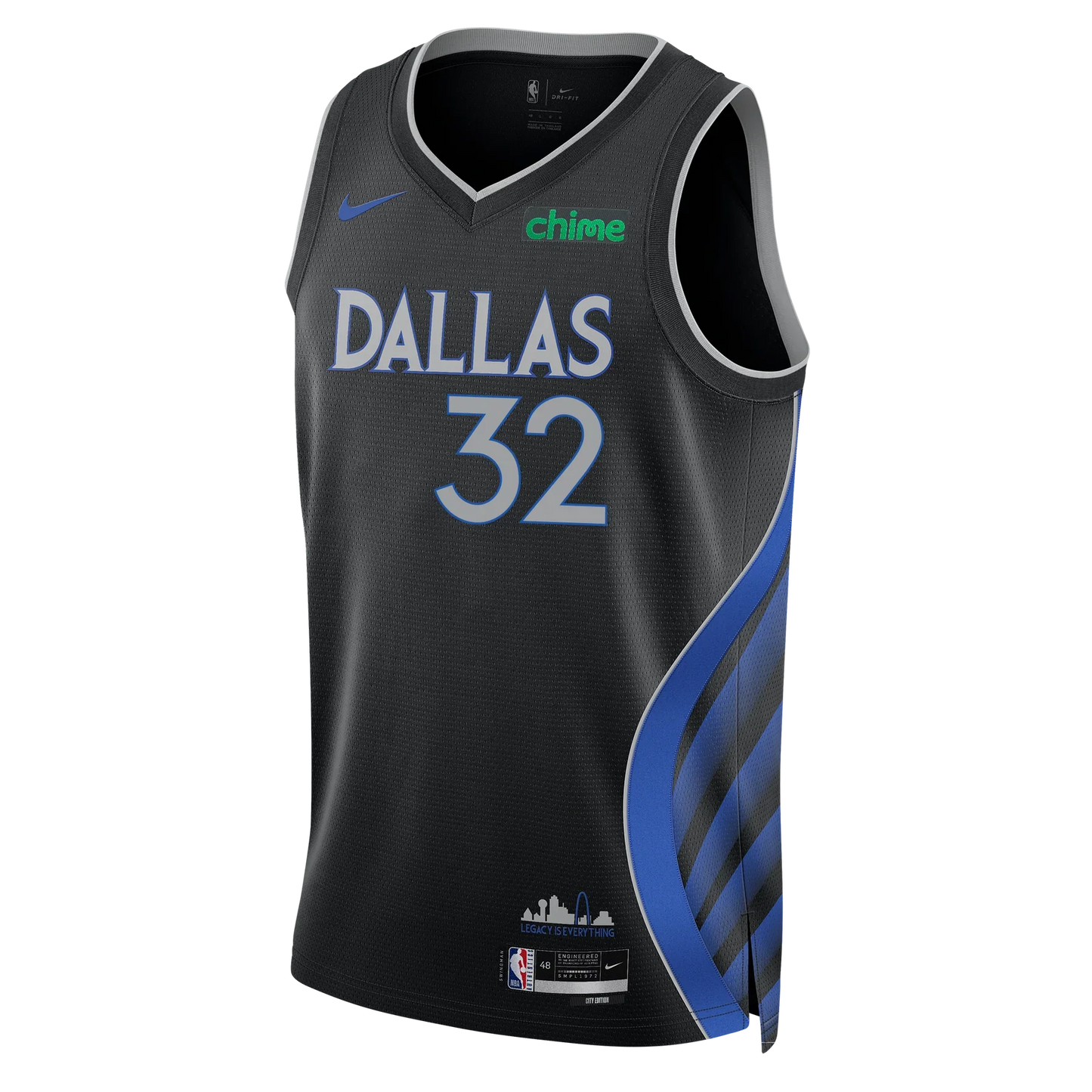 Cooper Flagg Dallas Mavericks Unisex Swingman Jersey - City Edition - Black