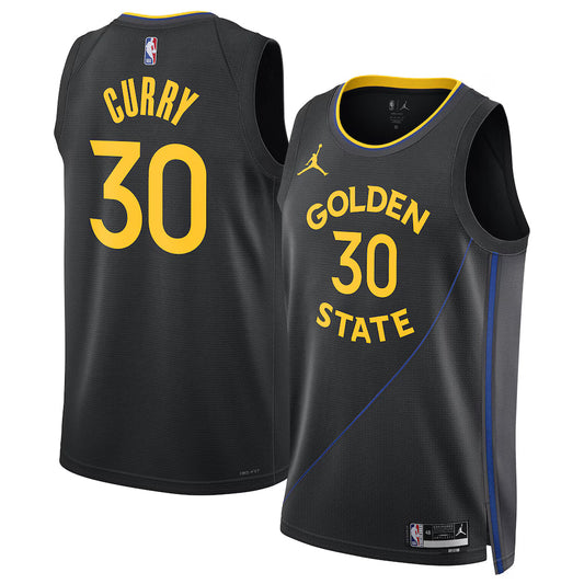 Stephen Curry Golden State Warriors Unisex 2024/25 Swingman Jersey - Statement Edition - Black