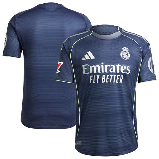 Real Madrid 2025/26 Away Jersey - Blue