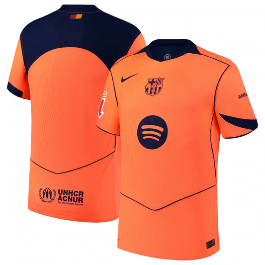 Barcelona 2025/26 Third Jersey with Patch - Orange