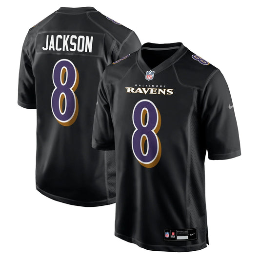 Lamar Jackson Baltimore Ravens Alternate Jersey - Black