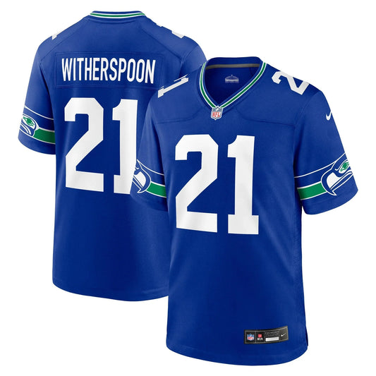 Devon Witherspoon Seattle Seahawks Jersey - Royal
