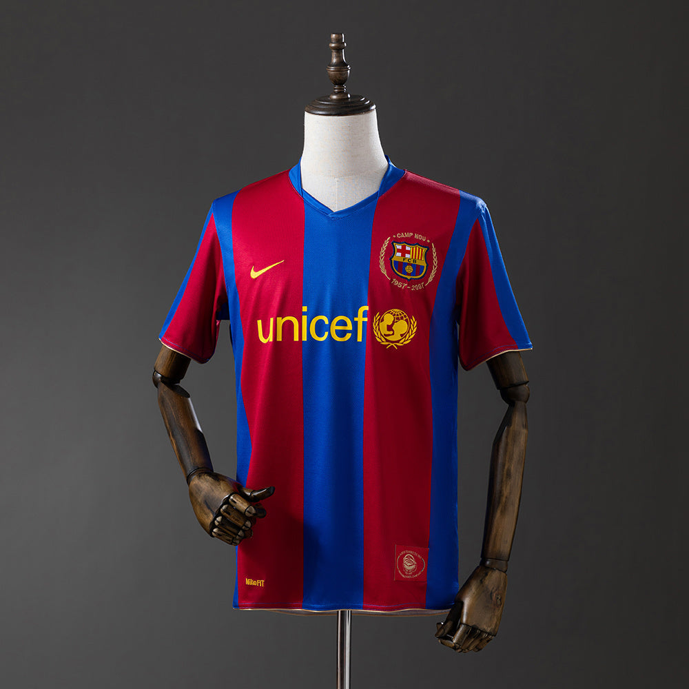 Barcelona 07/08 Home Retro Jersey