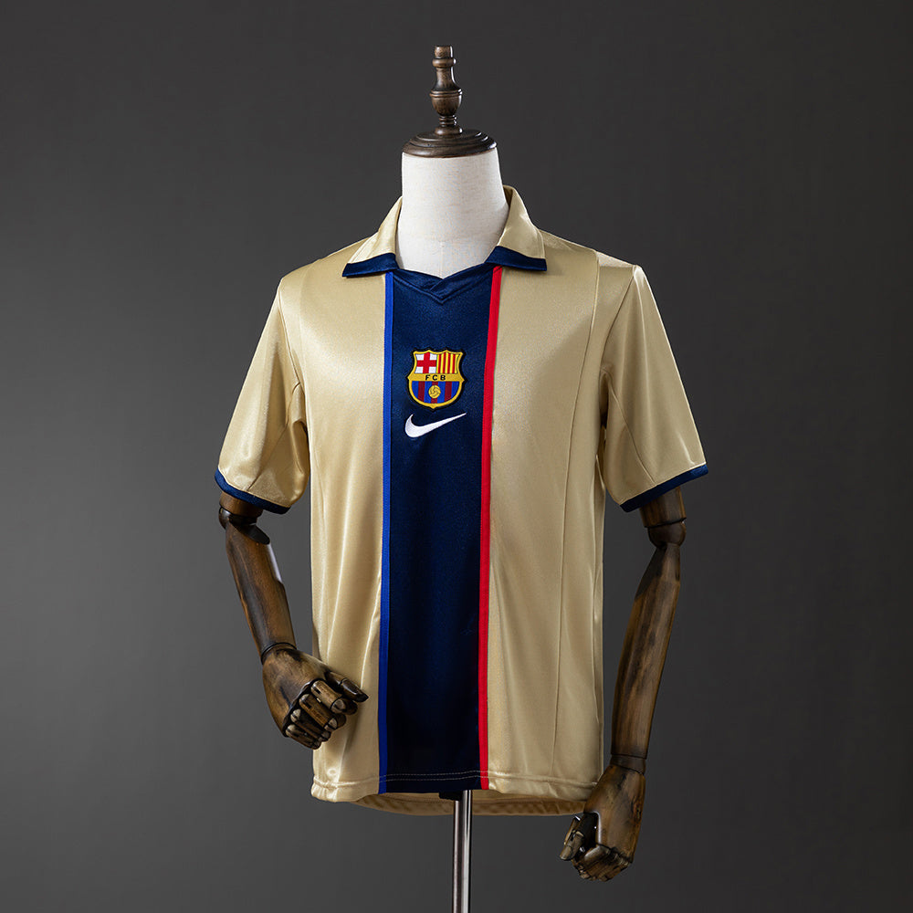 Barcelona 2002 Away Retro Jersey