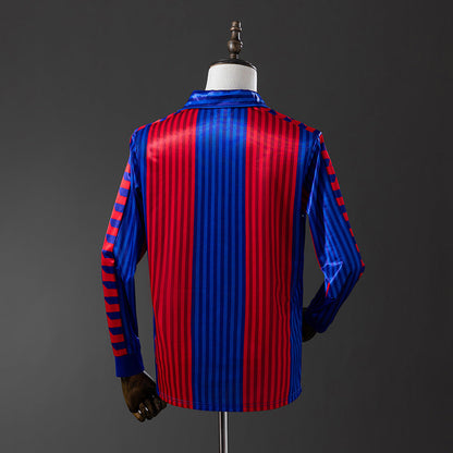 Barcelona 1992 Home Long Sleeve Retro Jersey