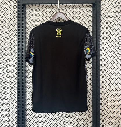 Brazil Rio De Janeiro Edition Retro Jersey - Black