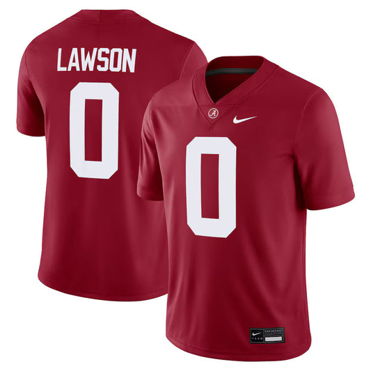Deontae Lawson Alabama Crimson Tide Jersey - Crimson