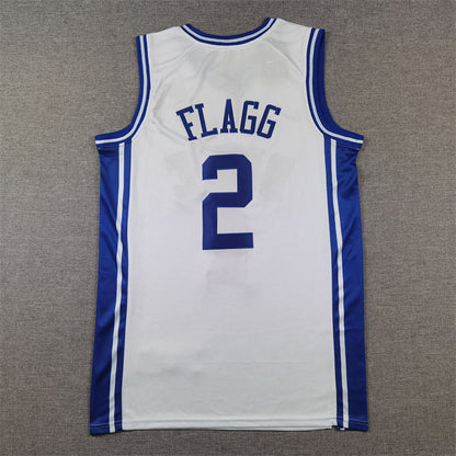 Cooper Flagg Duke Blue Devils Jersey - White