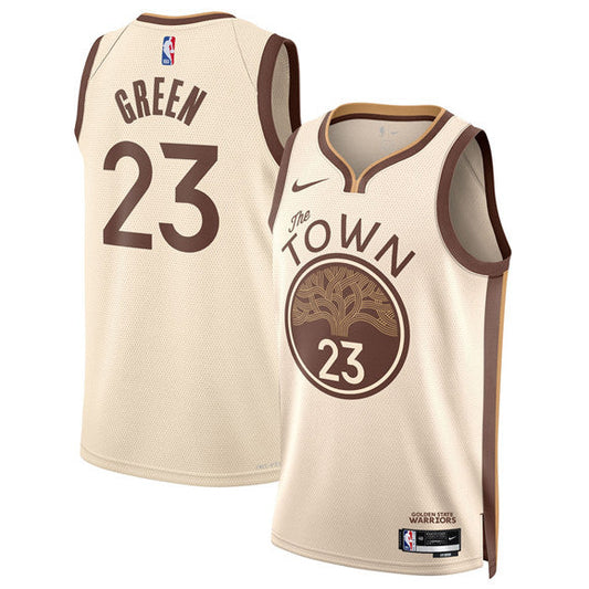 Draymond Green Golden State Warriors Unisex 2025/26 Swingman Jersey - Tan - City Edition=