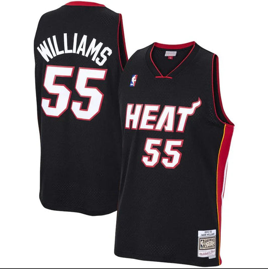 Jason Williams Miami Heat 2005/06 Hardwood Classics Jersey - Black