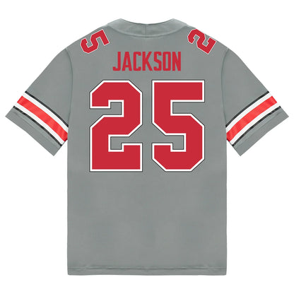 Bo Jackson Ohio State Buckeyes Jersey – Grey