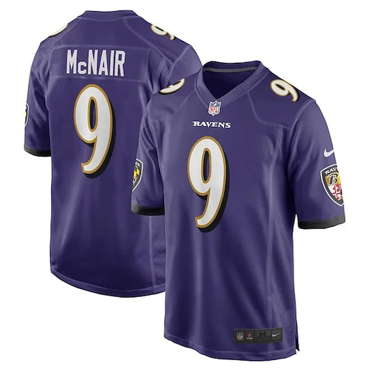 Steve McNair Baltimore Ravens Retired Player Jersey - Purple