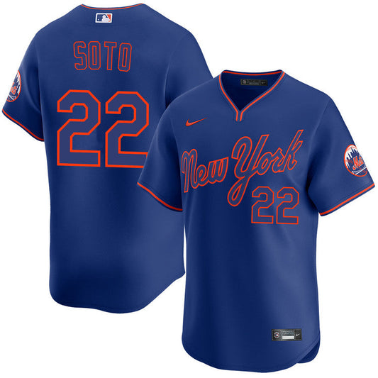 Juan Soto New York Mets 2025 Alternate Player Jersey - Royal