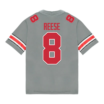 Arvell Reese Ohio State Buckeyes Jersey – Grey
