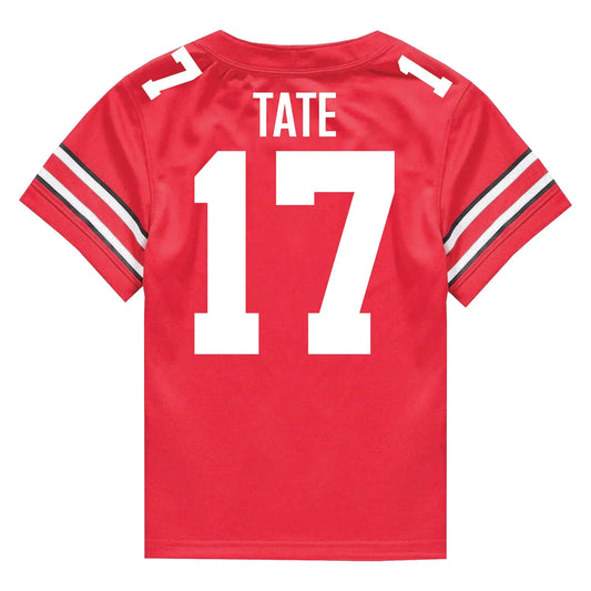 Carnell Tate Ohio State Buckeyes Jersey – Red