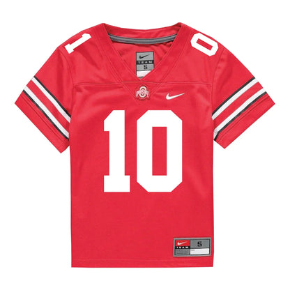 Julian Sayin Ohio State Buckeyes Jersey – Red