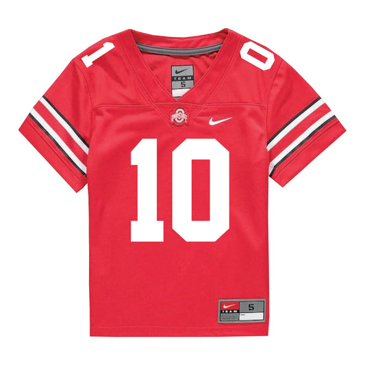Julian Sayin Ohio State Buckeyes Jersey – Red