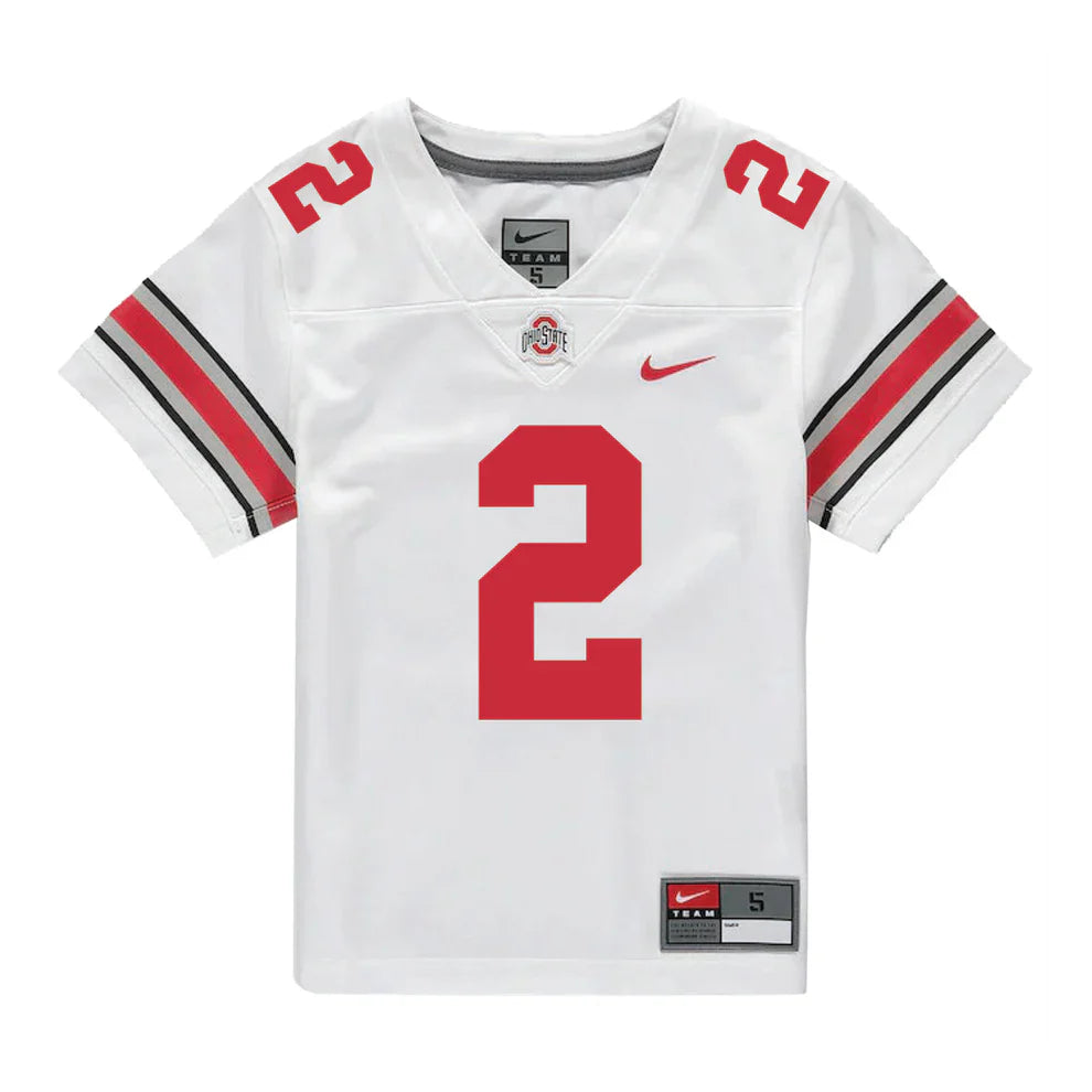 Caleb Downs Ohio State Buckeyes Jersey – White
