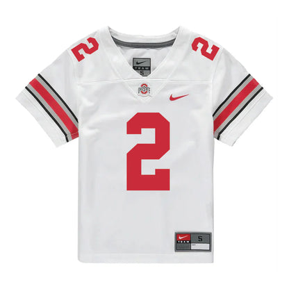 Caleb Downs Ohio State Buckeyes Jersey – White