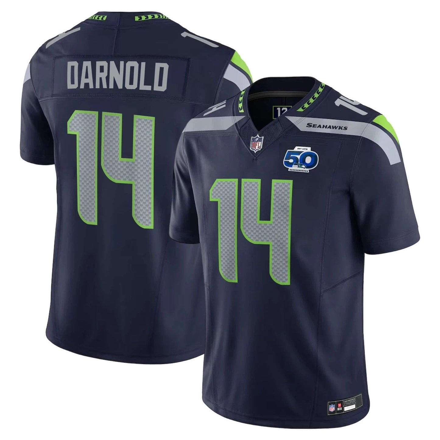 Sam Darnold Seattle Seahawks Jersey - Navy