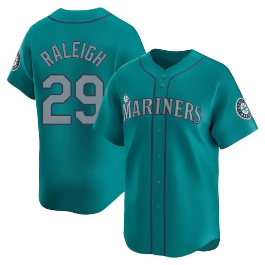 Cal Raleigh Seattle Mariners Jersey - Green