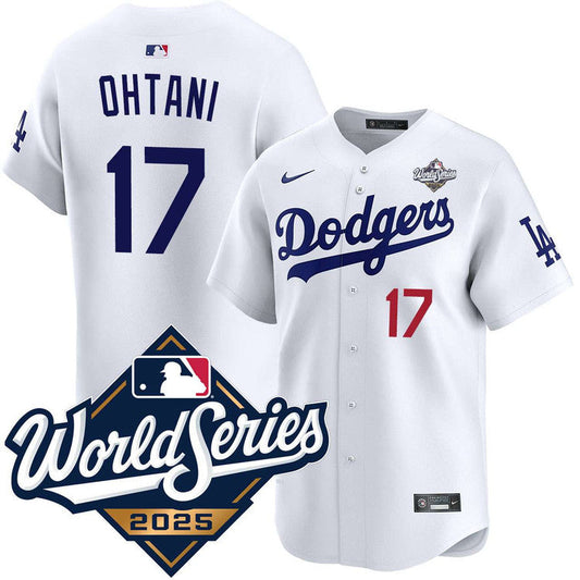 Shohei Ohtani Los Angeles Dodgers Home Limited 2025 World Series Jersey - White