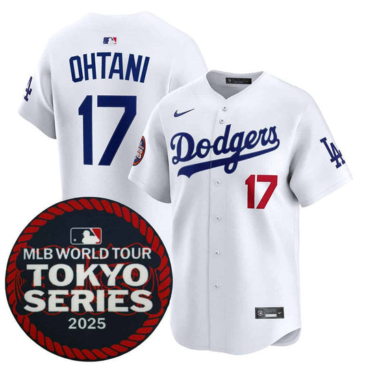 Shohei Ohtani Los Angeles Dodgers 2025 Tokyo Series Jersey - White