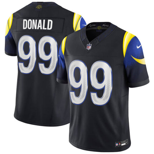 Aaron Donald Los Angeles Rams 2025 Rivalries Collection Jersey - Midnight Blue