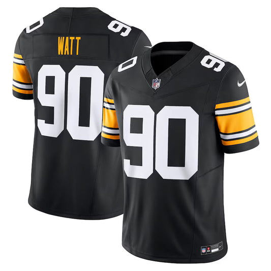 T.J. Watt Pittsburgh Steelers Alternate Jersey - Black