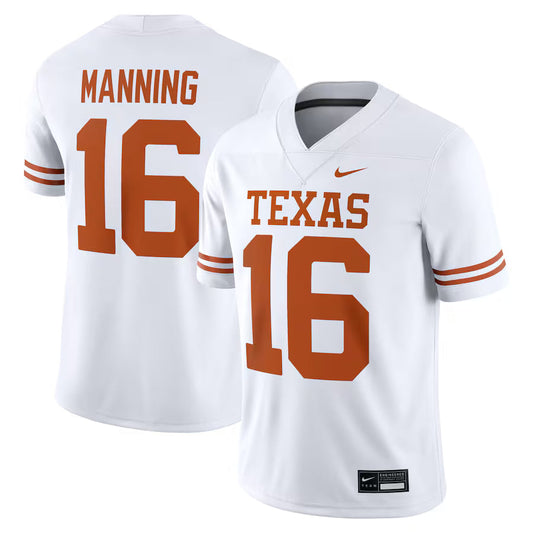 Arch Manning Texas Longhorns Jersey - White