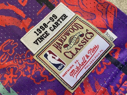 Vince Carter Toronto Raptors 1998/99 Hardwood Classics  Lunar New Year Jersey - Purple