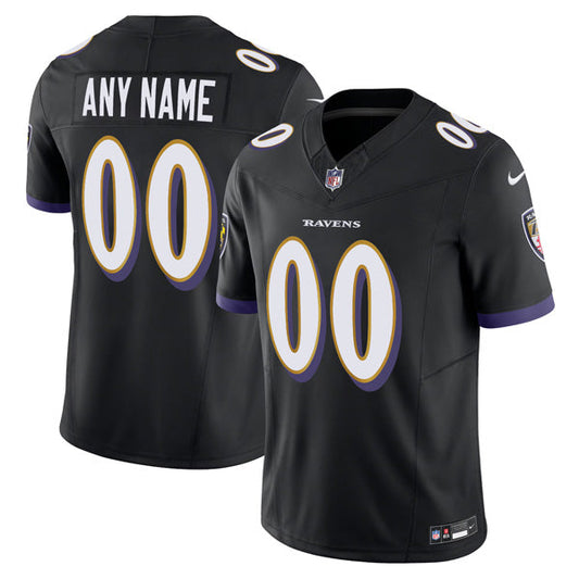 Custom Baltimore Ravens Jersey - Black
