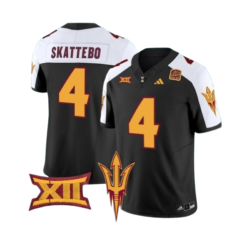 Cam Skattebo Arizona State Sun Devils Alternate Jersey - Black