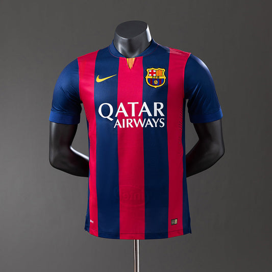 Barcelona 14/15 Home Player Version Retro Jersey