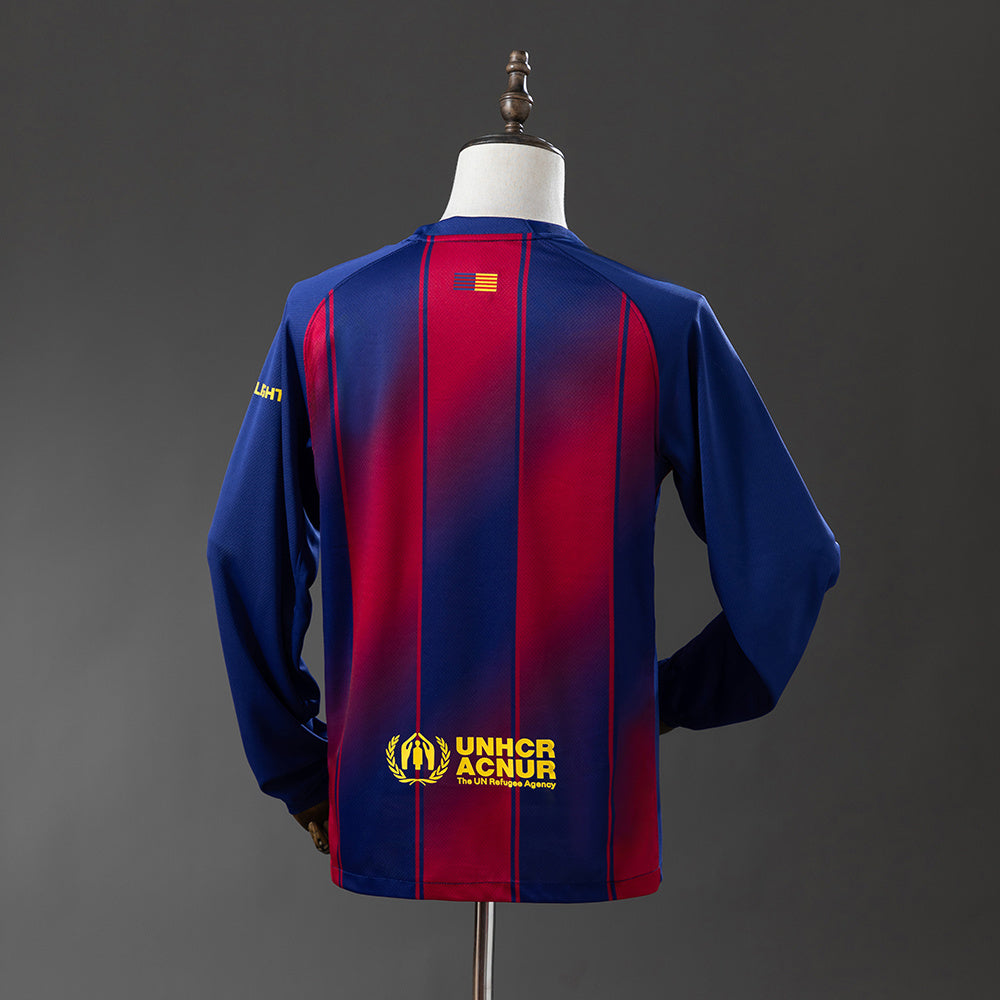 Barcelona 25/26 Home Long Sleeve Jersey