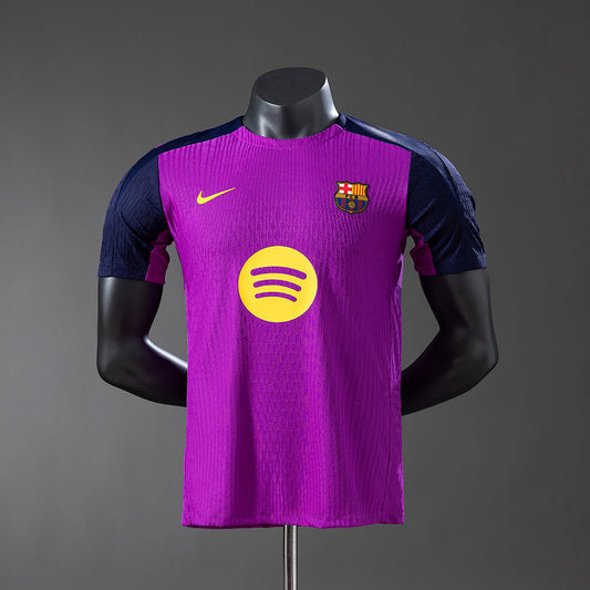 Barcelona 25/26 Pre-Match Training Player Version Jersey - Purple