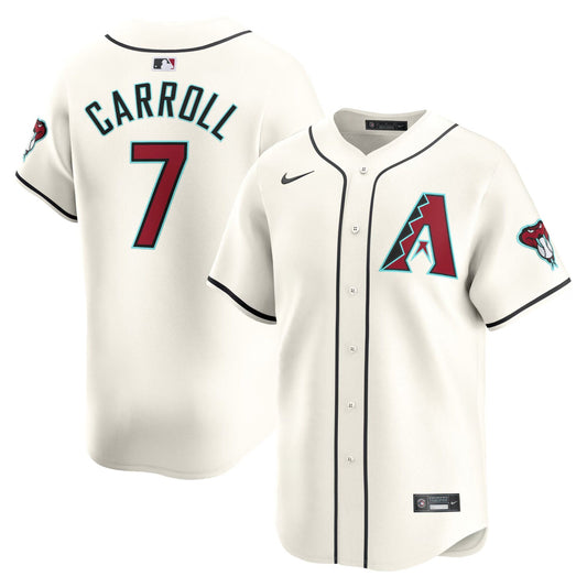 Corbin Carroll Arizona Diamondbacks Home Limited Jersey – Cream