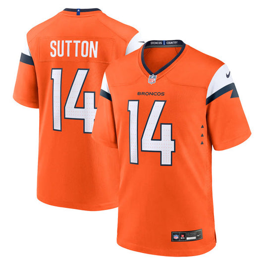 Courtland Sutton Denver Broncos Jersey - Orange
