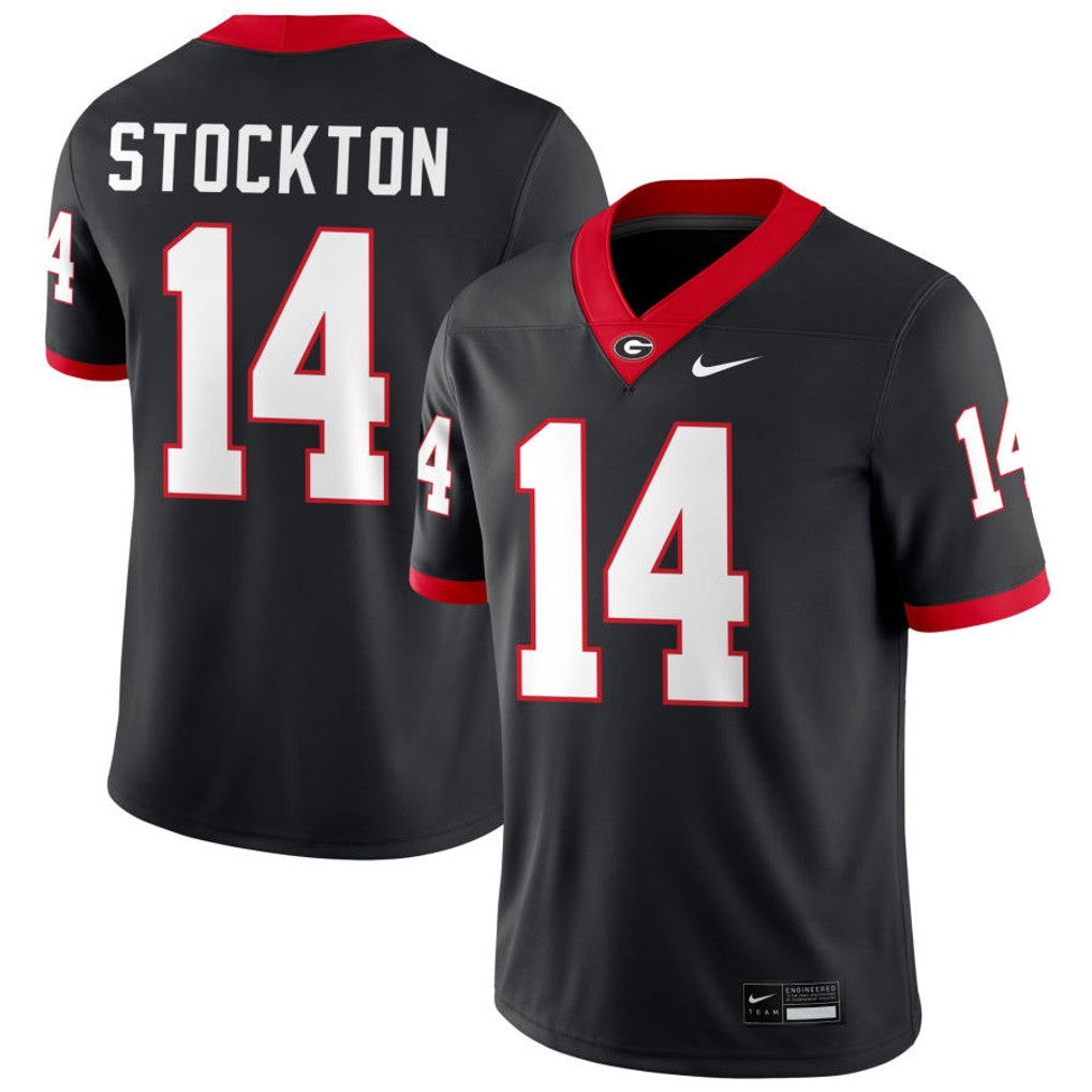Gunner Stockton Georgia Bulldogs Jersey - Black