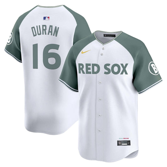 Jarren Duran Boston Red Sox Alternate City Connect Theme Jersey – White