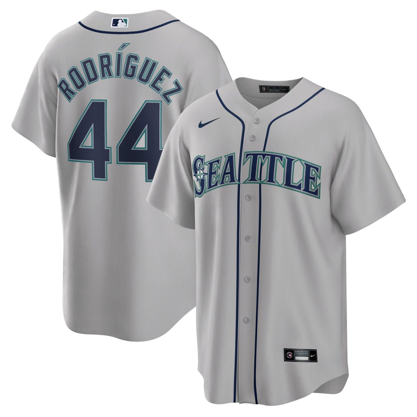 Julio Rodriguez Seattle Mariners Road Jersey – Grey