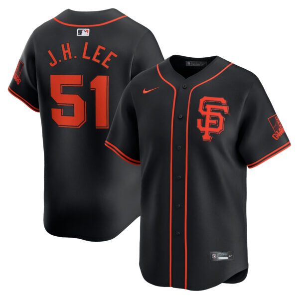 Jung Hoo Lee San Francisco Giants Alternate Limited Jersey - Black