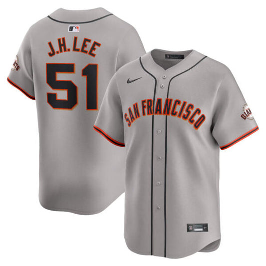 Jung Hoo Lee San Francisco Giants Road Limited Jersey - Gray
