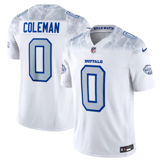 Keon Coleman Buffalo Bills 2025 Rivalries Collection Jersey - White